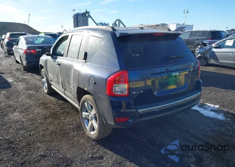 2012 Jeep Compass Limited из США, поврежденный, VIN 1C4NJDCB0CD664366